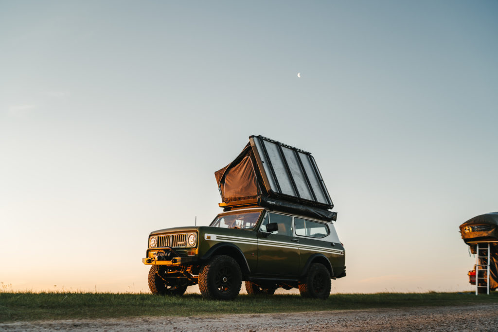 Scout II at sunrise