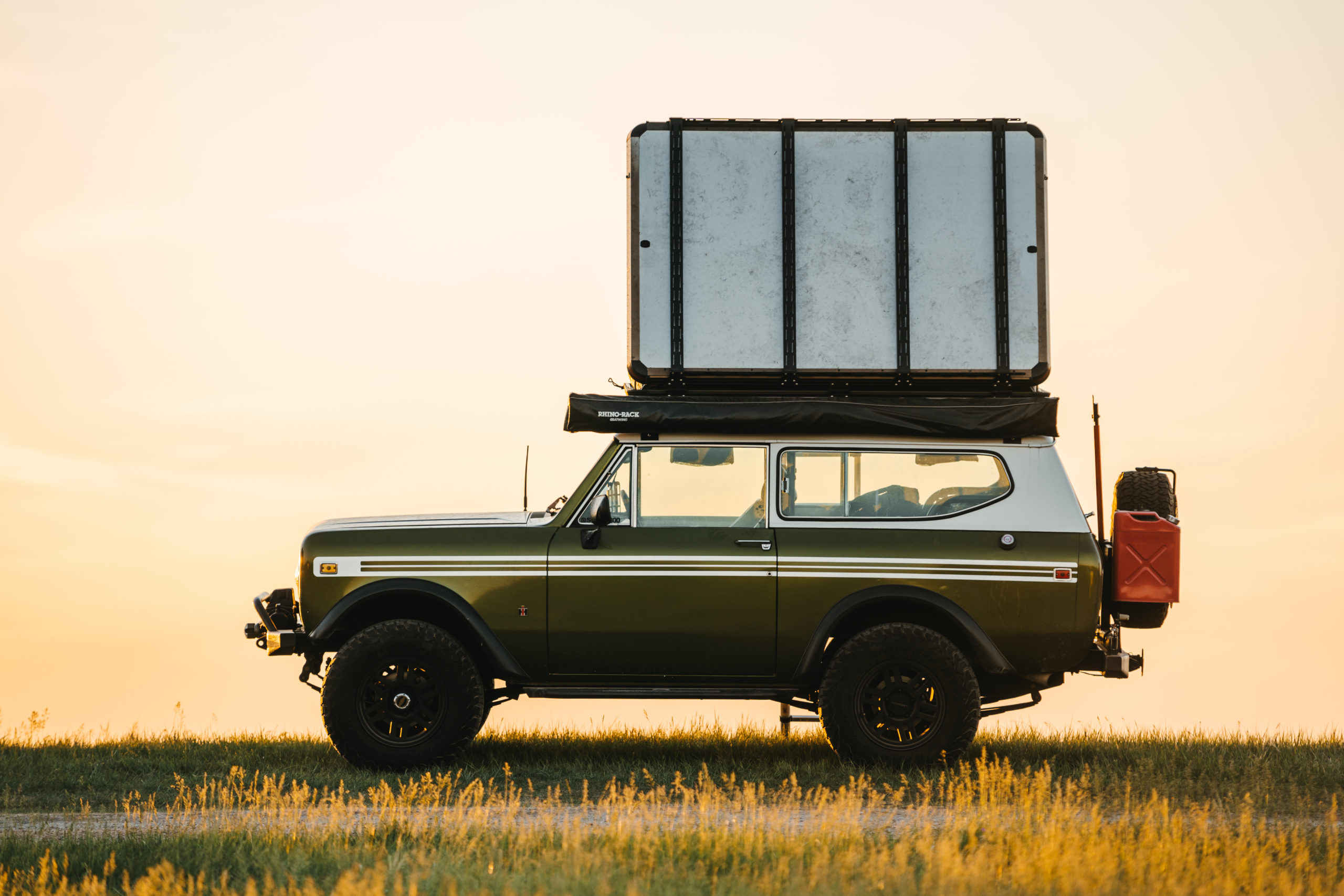 Scout II at sunrise