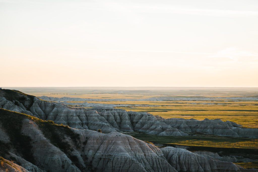 Badlands sunrise