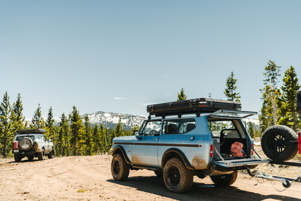 Scout II overlooking mountain