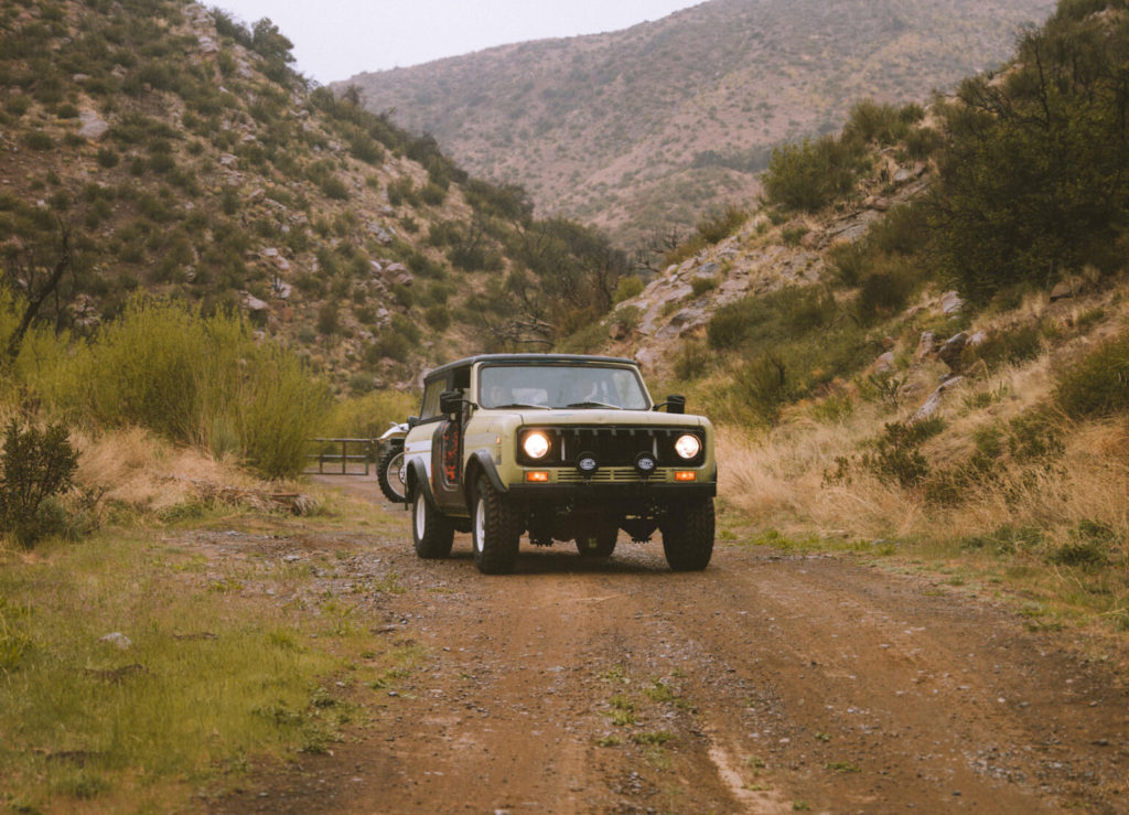 Super Scout II in mountains