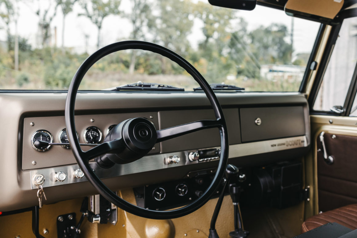 Scout 800 steering wheel