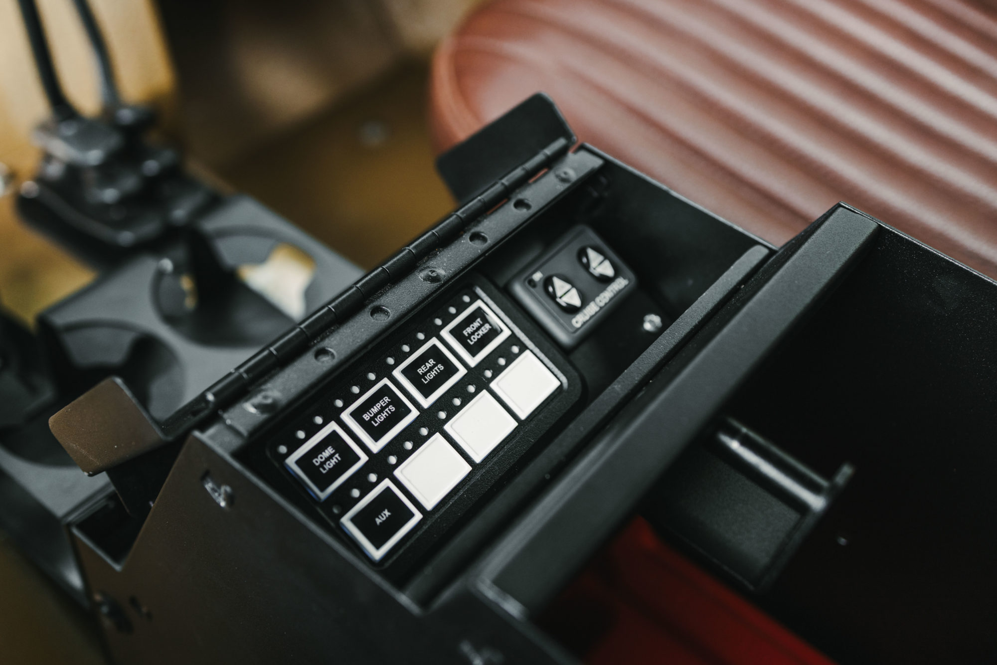 Center console switches