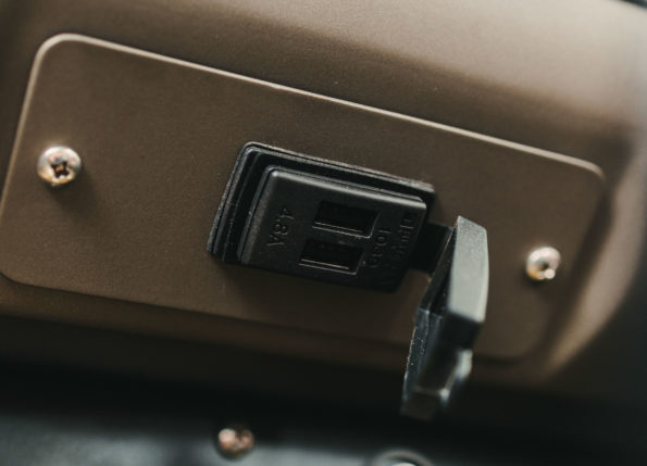 Scout 800 added USB charger